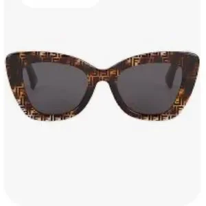 Fendi | Accessories | Fendi Havana Cat Eye Sunglasses With  display picture 2